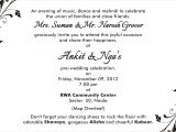 Formal attire On Wedding Invitation Invitations and Program Details Nga and Ankit 39 S Wedding Blog