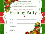 Formal Christmas Party Invitation Templates Christmas Invitation Template and Wording Ideas