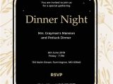 Formal Party Invitation Template Free 14 formal Dinner Invitations Psd Word Ai Publisher
