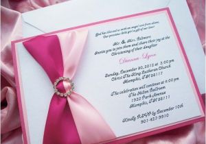 Formal Quinceanera Invitations formal Baby Girl Baptism Invitationbaby Girl by