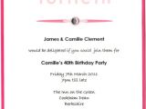 Forty Birthday Party Invitation Wording top 13 40th Birthday Party Invitation Wording