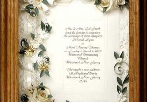Framing Wedding Invitation 17 Best Images About Wedding Invitations Framed Keepsake