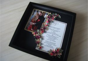 Framing Wedding Invitation Paper Quilled Wedding Invitation Picture Framed Under Glass