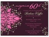 Free 60th Birthday Invitation Wording andromeda Navy Blue Surprise 60th Birthday Invitations