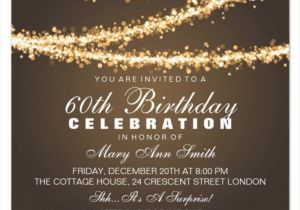 Free 60th Birthday Invitations Templates 60th Birthday Invitation Card Template Free Download