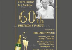 Free 60th Birthday Invitations Templates Surprise 60th Birthday Party Invitation Template