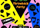 Free 90s Party Invitation Template How to Throw the Perfect 39 90s Throwback Party Kindly