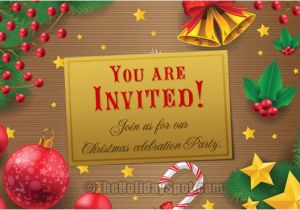 Free Animated Christmas Party Invitations Christmas Greeting Cards Wishes Free Ecards