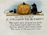 Free Animated Halloween Party Invitations Halloween Countdown Vintage Halloween Party Invitations