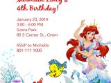 Free Ariel Birthday Invitations Printable Ariel Party On Pinterest Little Mermaid Parties Little