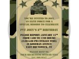 Free Army Birthday Party Invitation Template 40th Birthday Ideas Birthday Invitation Templates Military