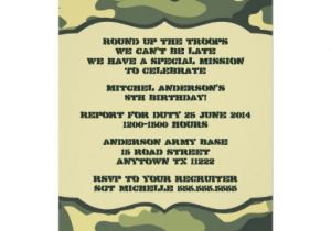 Free Army Birthday Party Invitation Template Free Printable Obstacle Course Birthday Party Invitations