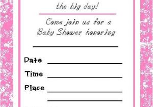 Free Baby Girl Shower Invitations Perfect Baby Girl Shower Invitations