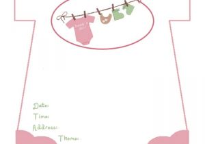Free Baby Shower Invitation Templates for A Girl Diaper Baby Shower Invitations Free Template