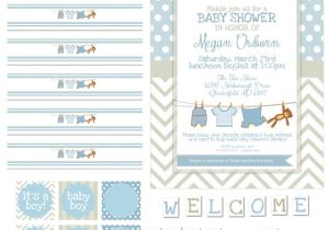 Free Baby Shower Invitations Printouts 15 Free Baby Shower Printables Pretty My Party