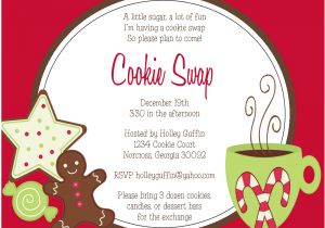 Free Baking Party Invitation Templates 7 Best Images Of Cookie Swap Printable Invitations