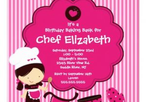 Free Baking Party Invitation Templates Print Birthday Invitations for Free Free Invitation