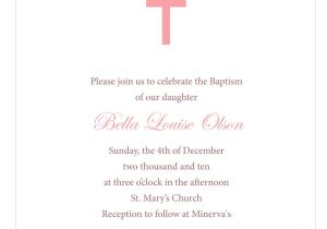 Free Baptism E Invitations Baby Baptism Invitations Diy Invite Template