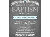 Free Baptism E Invitations Elegant Laurels Blue Baptism Invitation
