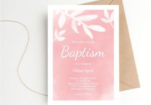 Free Baptism E Invitations Free Baptism Invitations to Print Baptism Invitation