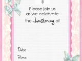 Free Baptism Templates for Printable Invitations Free Christening Invitation Cards