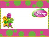 Free Barney Birthday Invitation Templates Free Printable Barney the Dinosaur Invitation Template