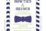 Free Birthday Brunch Invitations Bowties and Brunch Invitation Kateogroup