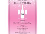 Free Birthday Brunch Invitations Brunch and Bubbly Birthday Invitation Zazzle