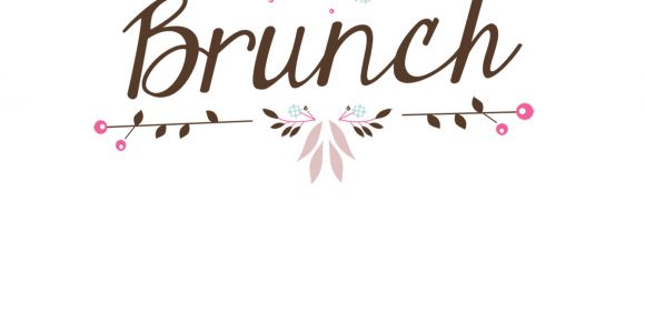 Free Birthday Brunch Invitations Flat Floral Free Printable Brunch Invitation Template