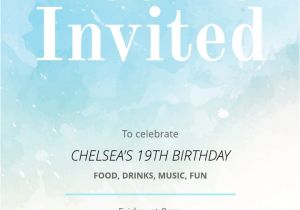 Free Birthday Invitation Template Free Printable Invitation Card Templates Lucidpress