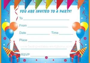 Free Birthday Invitation Templates for Whatsapp Free Printable Birthday Invitation Templates for Boys