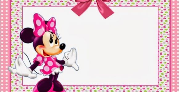 Free Birthday Invitation Templates Minnie Mouse Minnie Mouse Free Printable Invitation Templates