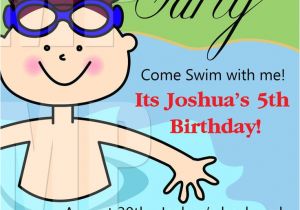 Free Birthday Party Invitation Template Free Printable Birthday Pool Party Invitations Templates