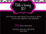 Free Birthday Party Invitation Templates Uk 30th Birthday Invitations Templates Cloudinvitation Com