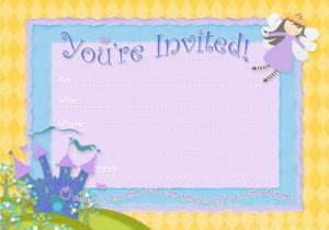 Free Birthday Party Invitation Templates with Photo Free Birthday Party Invitations Bagvania Free Printable