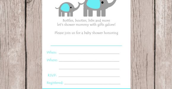 Free Blank Baby Shower Invites theme Blank Baby Shower Invitation