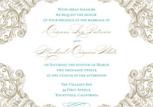 Free Blank Template for Wedding Invitation Blank Vintage Wedding Invitation Templates to Inspire You