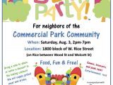 Free Block Party Invitation Template Neighborhood Party Invitation Invitation Librarry