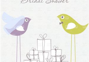 Free Bridal Shower Clipart for Invitations Bridal Shower Invitation Birds In Bride and Groom