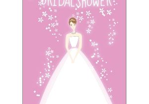 Free Bridal Shower Clipart for Invitations Bride Pink Bridal Shower Invitations