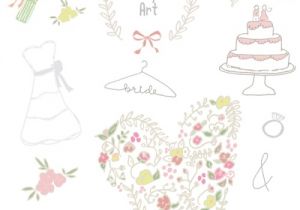 Free Bridal Shower Clipart for Invitations Free Wedding Shower Clip Art 65