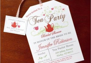 Free Bridal Shower Tea Party Invitation Templates 41 Tea Party Invitation Templates Psd Ai