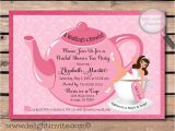 Free Bridal Shower Tea Party Invitation Templates Party Invitations Simple Detailtea Party Invitation Free