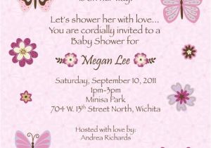 Free butterfly Baby Shower Invitation Templates How to Create butterfly Baby Shower Invitations Templates