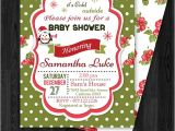 Free Christmas Baby Shower Invitations Christmas Baby Shower Invitations
