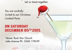 Free Christmas Cocktail Party Invitation Templates Free Psd Christmas Invitation Card Designs Freecreatives