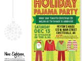 Free Christmas Pajama Party Invitations Holiday Pajama Party Invitations Www Imgkid Com the
