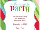 Free Christmas Party Invitation Template 5 Free Printable Holiday Party Invitations