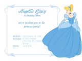 Free Cinderella Birthday Invitation Template Cinderella themed Party Best events Blog