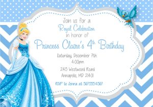 Free Cinderella Birthday Invitation Template Free Printable Cinderella Birthday Invitations Bagvania
